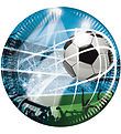 Decorata Party Cardboard plates - 8-Pack - 23 cm - Soccer Fans
