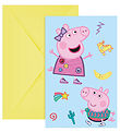 Decorata Party Kutsut - 6 kpl - Peppa Pig Messy Play