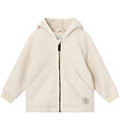 Mini A Ture Fleece Jacket - Teddy - MatLiff - Angora Cream