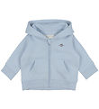 GANT Cardigan - Shield - Frisch Blue