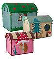 Rice Storage Baskets - Raffia - 3 pcs - Happy Forest