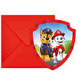 Decorata Party Kutsut - 6 kpl - Paw Patrol Rescue Heroes