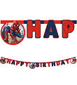 Decorata Party Happy Birthday Banner - Spider-Man Crime Fighter