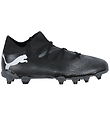 Puma Fótboltaskór - Future 7 Match FG/AG Jr - Svart/White