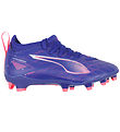Puma Fótboltaskór - Ultra 5 Match FG/AG Jr - Lapis Lazuli/White