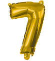 Decorata Party Þynnublöðru - 85 cm - No 7 - Gull