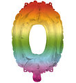 Decorata Party Þynnublöðru - 95 cm - Nei 0 - Rainbow
