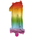Decorata Party Þynnublöðru - 95 cm - No 1 - Rainbow
