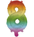 Decorata Party Þynnublaðra - 95 cm - No 8 - Rainbow