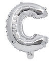 Decorata Party Folienballon - 31 cm - C - Silber