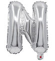 Decorata Party Folienballon - 34 cm - N - Silber