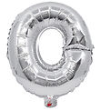 Decorata Party Þynnublöðru - 32 cm - O - Silfur