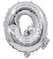 Decorata Party Þynnublöðru - 33 cm - Q - Silfur