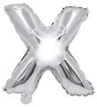 Decorata Party Þynnublöðru - 31 cm - X - Silfur