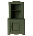 Maileg Miniature Corner Cabinet - Dark Green