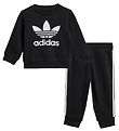 adidas Originals Sweat Set - Crew - Black/White