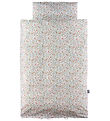 Nørgaard Madsens Bedding - Baby - White w. Flowers