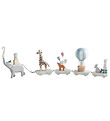 Sebra Birthday Train - Wood - 55 cm - World Of Sebra