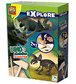 SES Creative Excavation - Explore - Triceratops and Skeleton