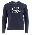 C.P. Company Blouse - Total Eclipse Blue/White w. Logo