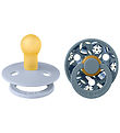BIBS X Liberty Colour Pacifiers - 2-Pack - Size 2 - Round - Dust