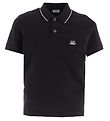 C.P. Company Polo - Black w. White