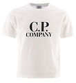 C.P. Company T-shirt - Gauze White w. Black