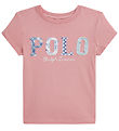 Polo Ralph Lauren T-shirt - Tickled Pink w. Polo