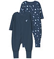 Name It Schlafanzug - Noos - NbmNightsuit - 2er-Pack - Dark Deni