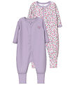 Name It Schlafanzug - Noos - NbfNightsuit - 2er-Pack - Pastel Fl
