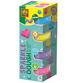 SES Creative Leklera - 4x90gr - Silkesmjuk Glitter