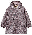 Wheat Rain Jacket - Finley - Long - Rainy Flowers