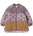 Wheat Thermo Jacket w. Lining - Hadis - Lilac Tulips