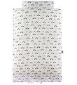 Nørgaard Madsens Bedding - Junior - White w. Police cars