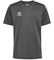 Hummel T-shirt - HmlEssential Jersey - Steel Gray