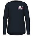 Name It Blouse - NkfVix - Dark Sapphire/Whatever