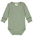 Müsli Body L/æ - Rib - Cozy Ich - Poesie Green