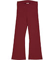 Müsli Trousers - Cozy Me Sweat Flared - Cabernet