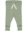 Müsli Leggings - Rib - Cozy Ik - Poëzie Green
