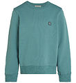 Calvin Klein Sweatshirt - Mono Mini Abzeichen - North Atlantic