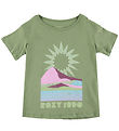 Roxy T-shirt - Day Duck Night - Vintage B - Oil Green