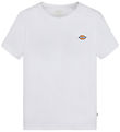 Dickies Stuttermabolur - Youth Mapleton - Hvítur