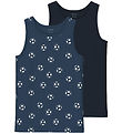 Name It Unterhemd - NkmTank - 2er-Pack - Dark Denim
