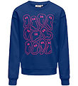 Kids Only Peysa - KogLissie - Sodalite Blue/Heads/Fuchsia P