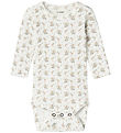 Lil' Atelier Bodysuit L/Æ - NbfGago - Coconut Milk