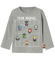 Name It Blouse - NmmJes Marvel - Grey Melange