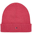 Tommy Hilfiger Mütze - Strick - Small Flagge - Erbe Pink
