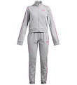 Under Armour Träningsset - Beskuren - Grå/Rosa