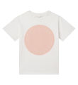 Stella McCartney Kids T-shirt - Ivory w. Pink