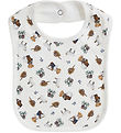 Polo Ralph Lauren Bib - White/Brown w. Soft Toys